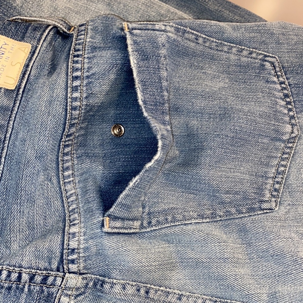 Citizens of Humanity straight leg denim jeans - Picture 5 of 11
